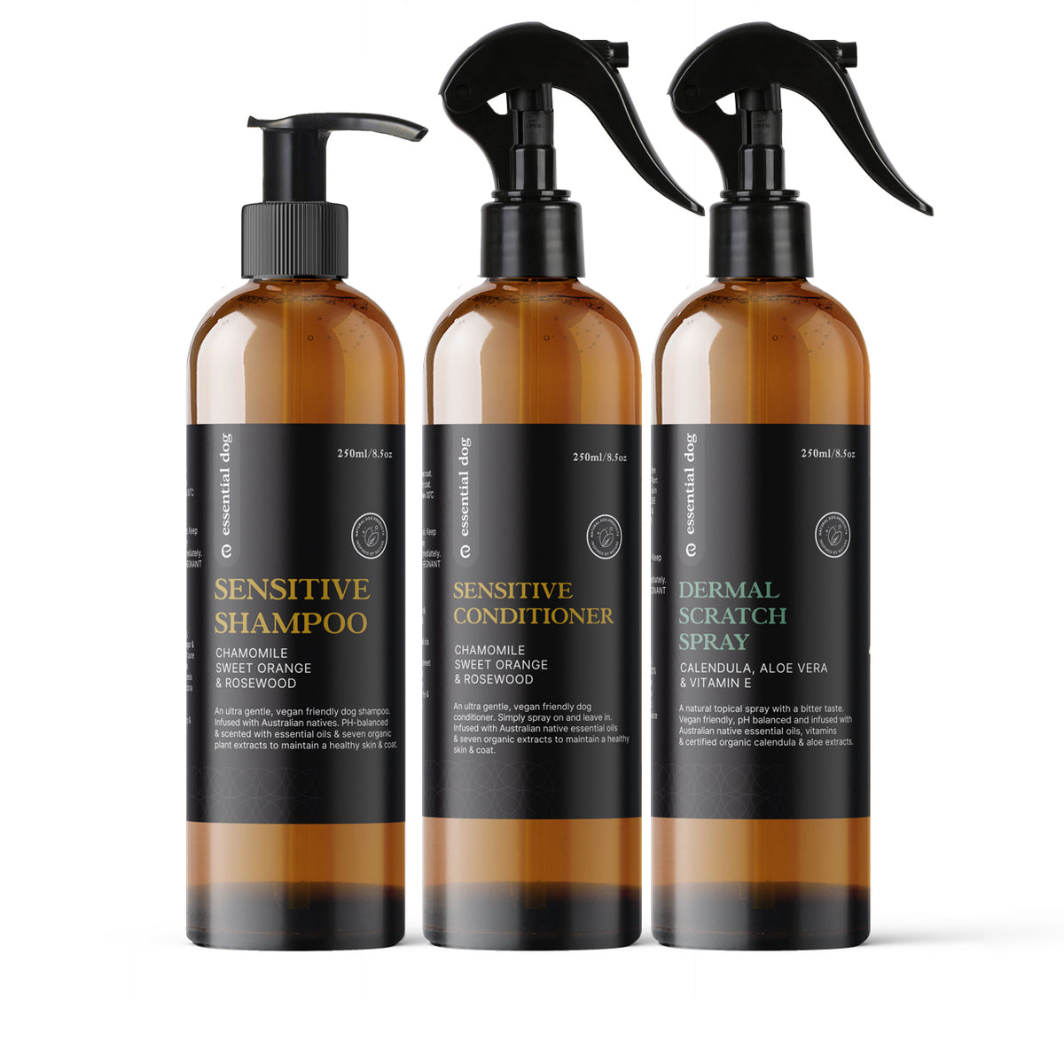 Dermal Kratz-Spray für Hunde: Aloe Vera, Calendula & Vitamin E