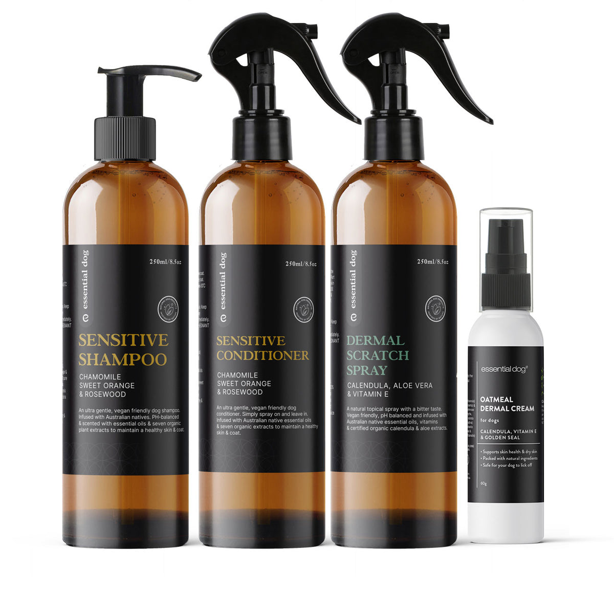 Dermal Kratz-Spray für Hunde: Aloe Vera, Calendula & Vitamin E
