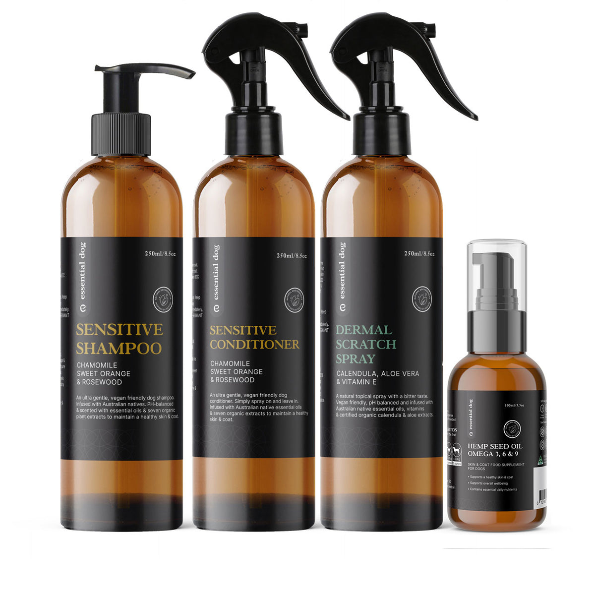 Dermal Kratz-Spray für Hunde: Aloe Vera, Calendula & Vitamin E