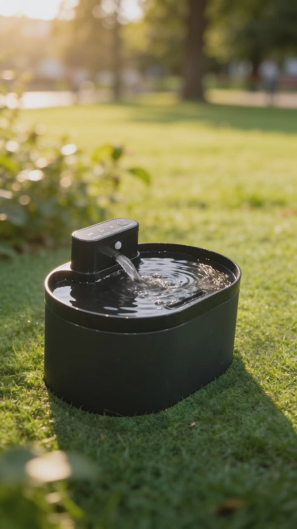 Kleiner Trinkbrunnen mit Sensor und USB