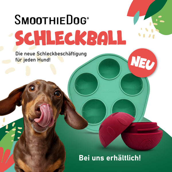 Schleckball mit Silikonform