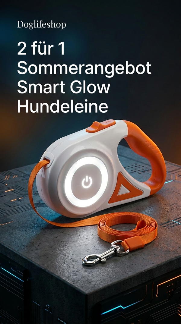 2 für 1 Sommerangebot Smart Glow Hundeleine